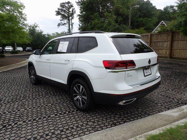 Photo of 2021 Pure White Volkswagen Atlas