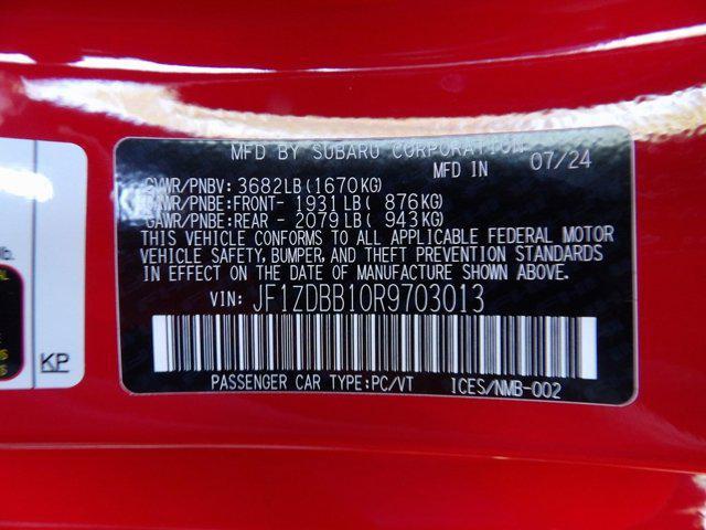 Photo of 2024 Ignition Red Subaru BRZ