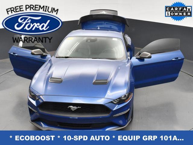 Photo of 2022 ATLAS BLUE METALLIC Ford Mustang
