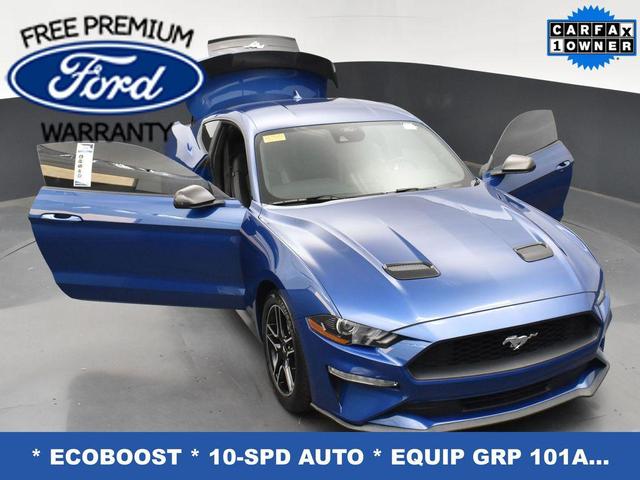 Photo of 2022 ATLAS BLUE METALLIC Ford Mustang