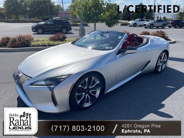 Photo of 2021 Liquid Platinum Lexus LC 500