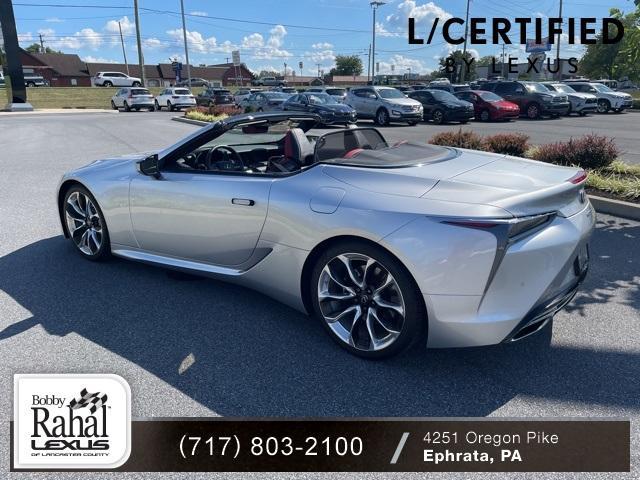 Photo of 2021 Liquid Platinum Lexus LC 500
