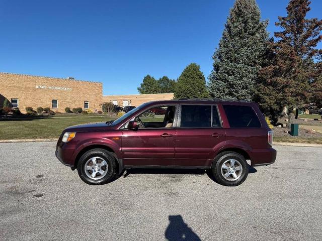 Photo of 2008 Dark Cherry Pearl Honda Pilot