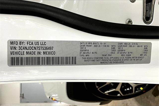 Photo of 2025 Bright White Clearcoat Jeep Compass