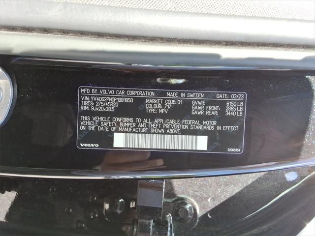 Photo of 2023 Black Volvo XC90