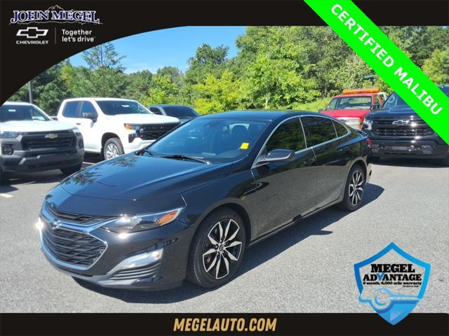 Photo of 2021 Mosaic Black Metallic Chevrolet Malibu