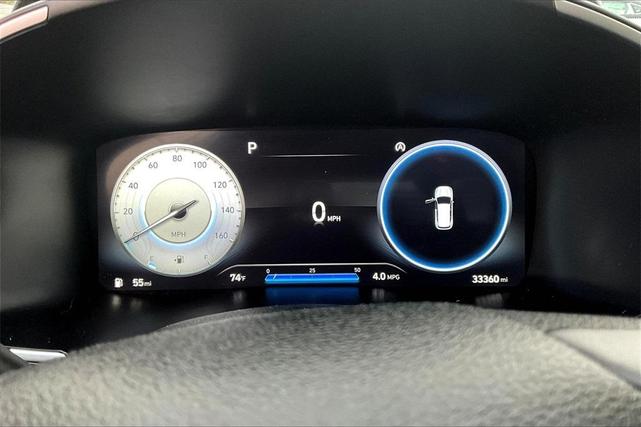Photo of 2021 Stormy Blue Hyundai SANTA FE