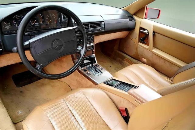 Photo of 1991 Red Mercedes-Benz SL-Class