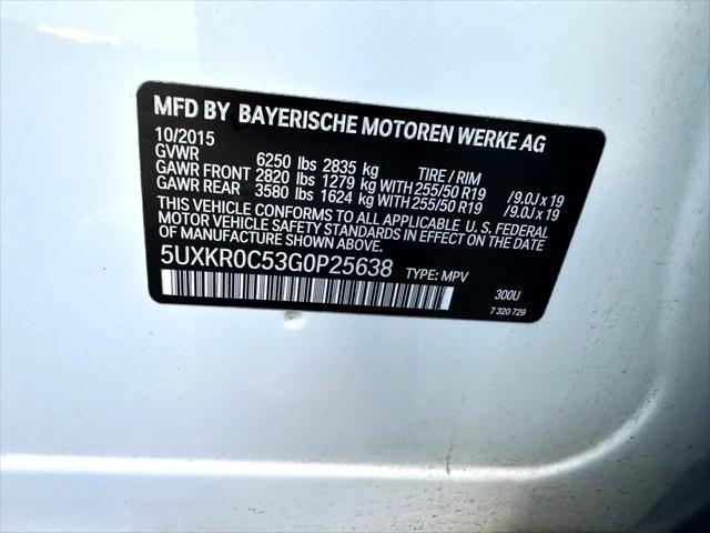 Photo of 2016 White BMW X5