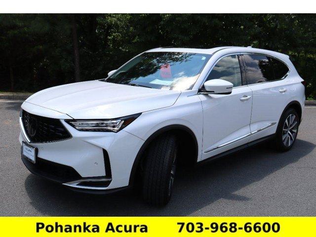 Photo of 2025 Platinum White Acura MDX