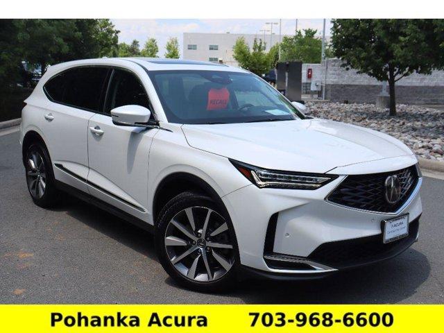 Photo of 2025 Platinum White Acura MDX