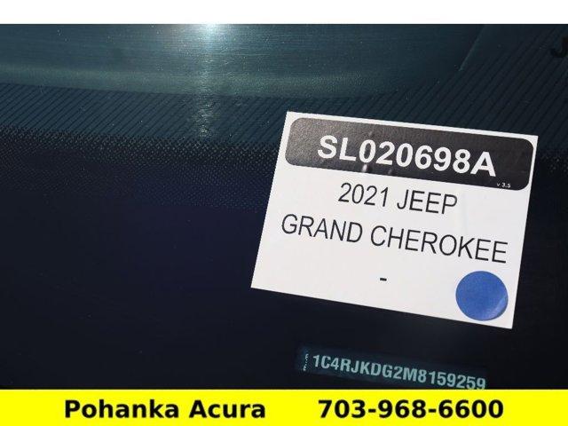 Photo of 2021 Baltic Gray Metallic Clearcoat Jeep Grand Cherokee L