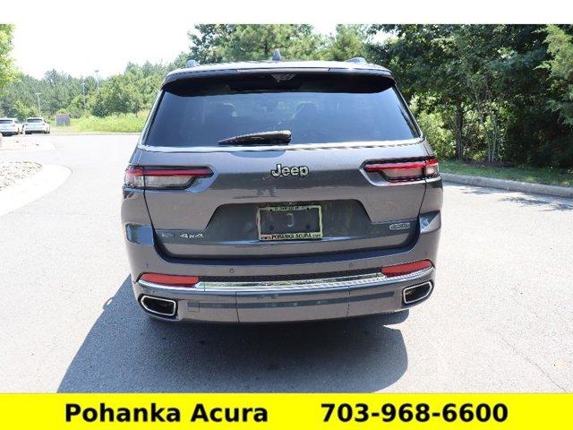 Photo of 2021 Baltic Gray Metallic Clearcoat Jeep Grand Cherokee L