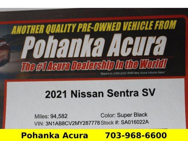 Photo of 2021 Super Black Nissan Sentra