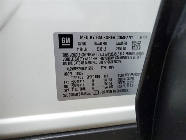 Photo of 2022 Summit White Chevrolet Trailblazer