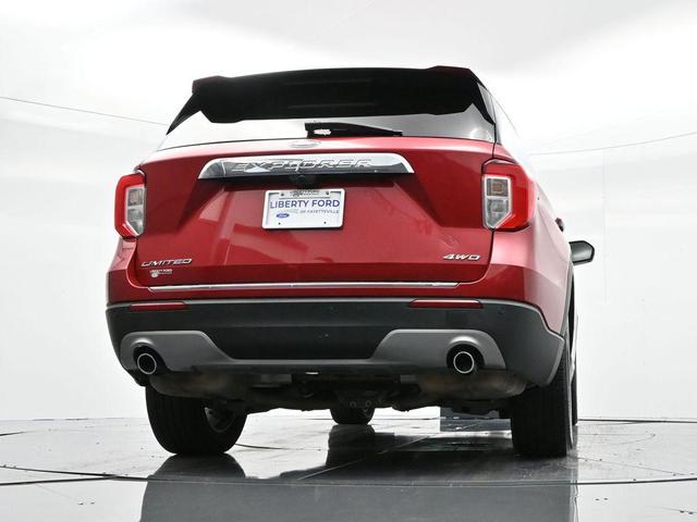 Photo of 2021 Rapid Red Metallic Tinted Clearcoat Ford Explorer