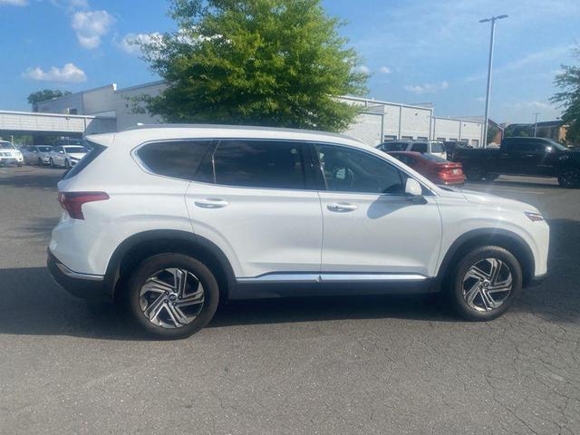 Photo of 2022 Quartz White Hyundai SANTA FE
