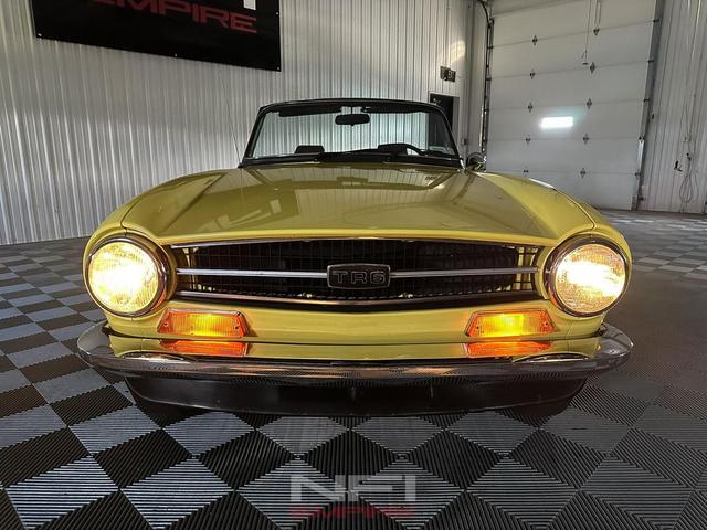 Photo of 1972 Yellow Triumph TR6