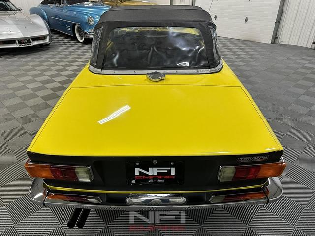 Photo of 1972 Yellow Triumph TR6