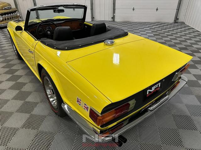Photo of 1972 Yellow Triumph TR6