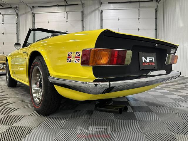 Photo of 1972 Yellow Triumph TR6