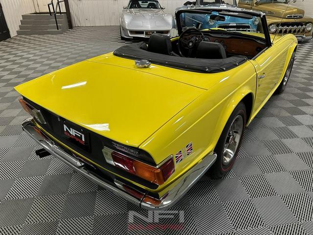 Photo of 1972 Yellow Triumph TR6