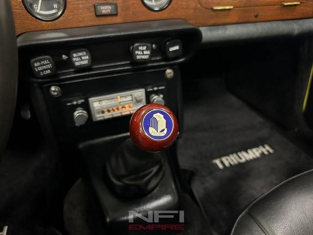 Photo of 1972 Yellow Triumph TR6
