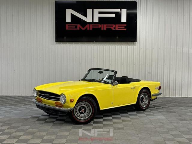Photo of 1972 Yellow Triumph TR6