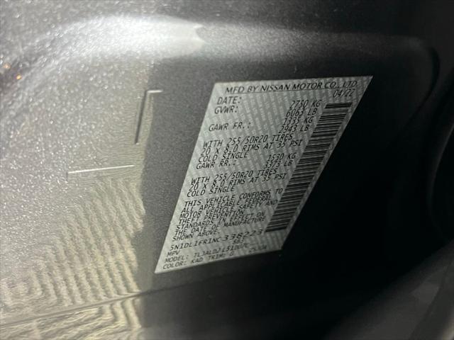 Photo of 2022 Graphite Shadow INFINITI QX60