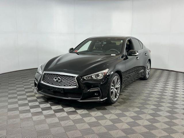 Photo of 2022 Black Obsidian INFINITI Q50