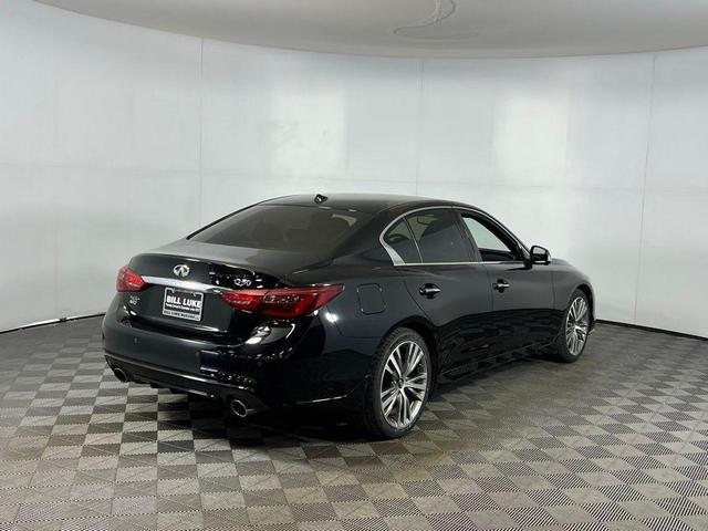 Photo of 2022 Black Obsidian INFINITI Q50