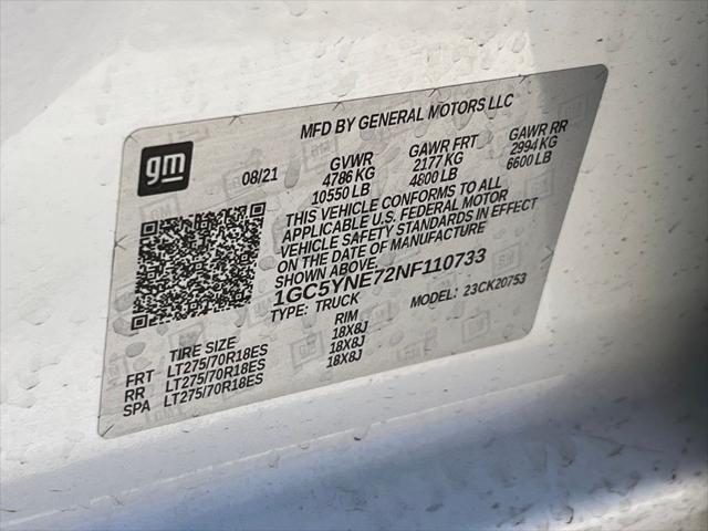 Photo of 2022 Summit White Chevrolet Silverado 2500