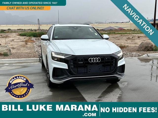 Photo of 2021 Glacier White Metallic Audi Q8