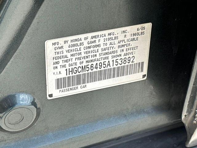 Photo of 2005 Deep Green Pearl Honda Accord