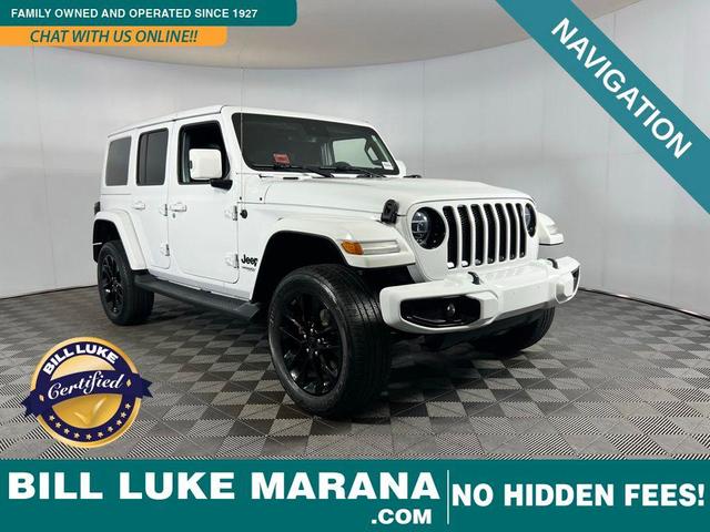 Photo of 2021 Bright White Clearcoat Jeep Wrangler Unlimited