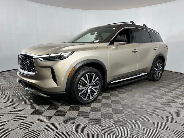 Photo of 2022 Warm Titanium/Black Obsidian INFINITI QX60