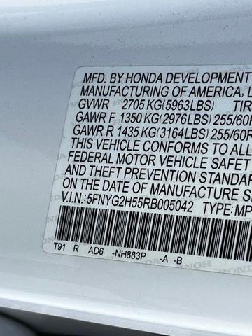 Photo of 2024 Platinum White Pearl Honda Pilot