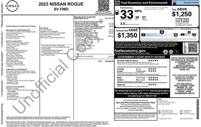 Photo of 2023 Gun Metallic Nissan Rogue