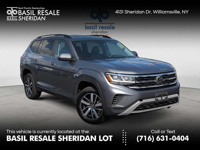Photo of 2022 Platinum Gray Metallic Volkswagen Atlas
