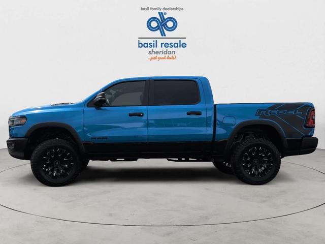 Photo of 2025 Hydro Blue Pearlcoat RAM 1500