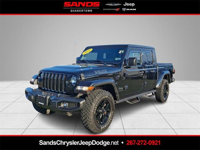 Photo of 2021 Black Clearcoat Jeep Gladiator