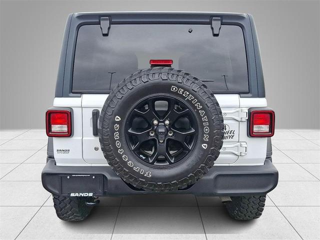 Photo of 2021 Bright White Clearcoat Jeep Wrangler Unlimited