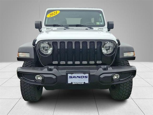 Photo of 2021 Bright White Clearcoat Jeep Wrangler Unlimited