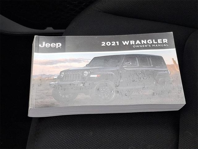 Photo of 2021 Bright White Clearcoat Jeep Wrangler Unlimited