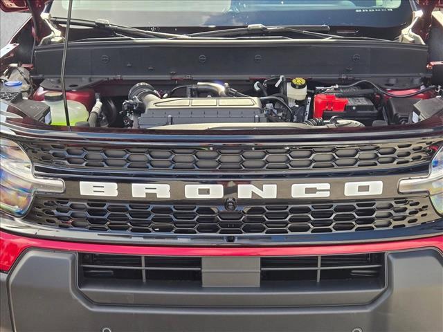 Photo of 2025 Ruby Red Metallic Tinted Clearcoat Ford Bronco Sport