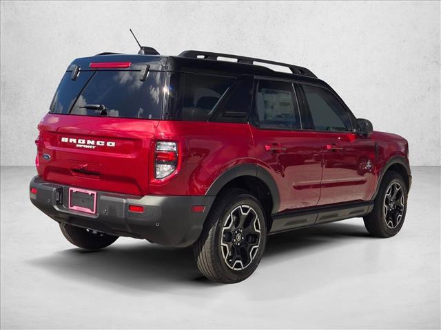 Photo of 2025 Ruby Red Metallic Tinted Clearcoat Ford Bronco Sport