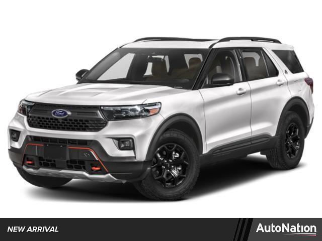 Photo of 2023 Star White Metallic Tri-Coat Ford Explorer