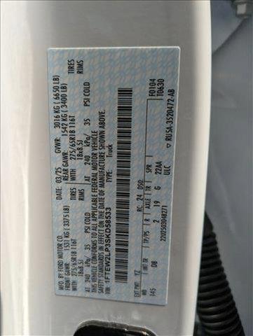 Photo of 2025 Oxford White Ford F-150