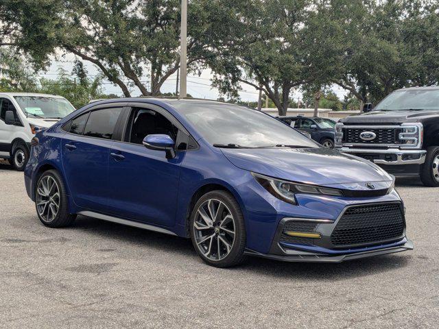 Photo of 2020 Blue Toyota Corolla