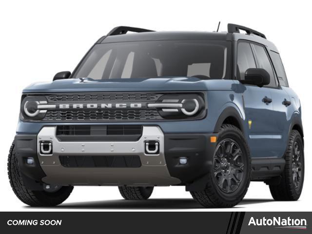Photo of 2025 Azure Gray Metallic Tri-Coat Ford Bronco Sport